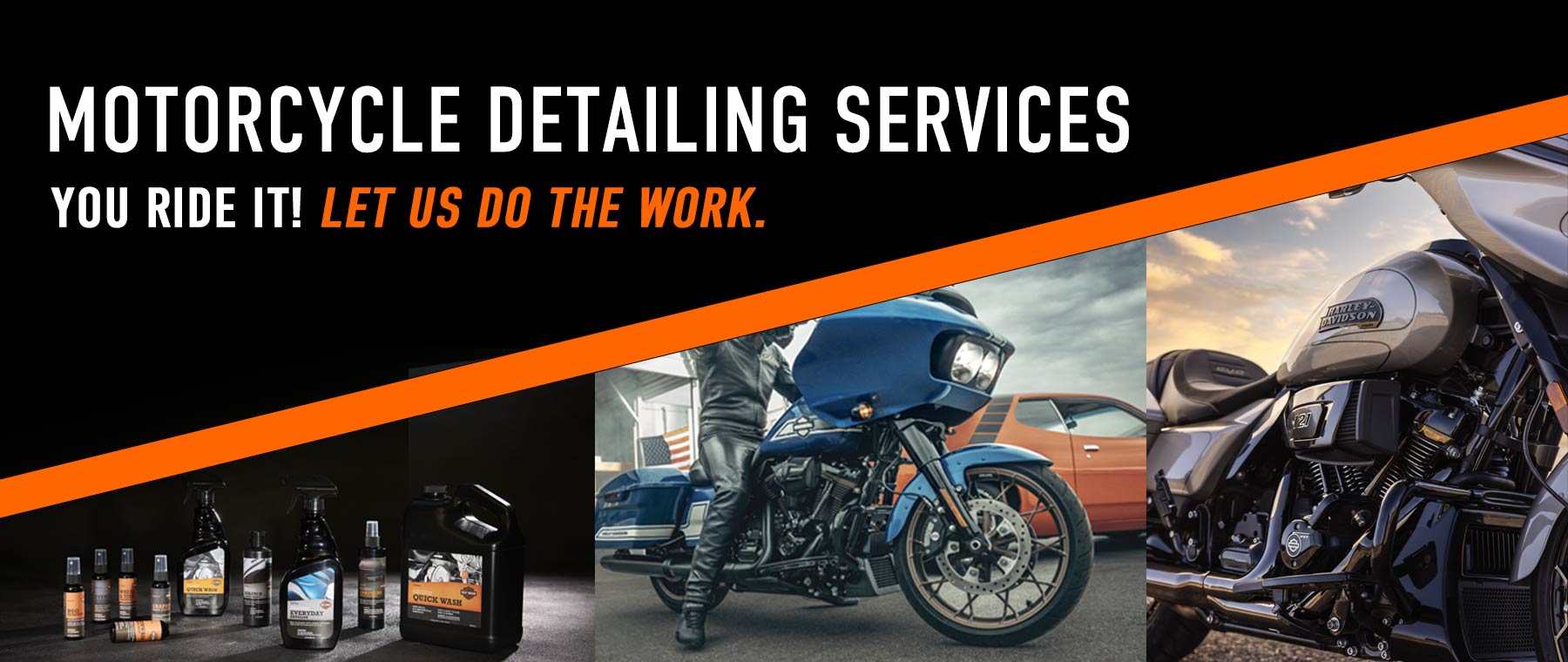 Motorcycle Detailing Services Header